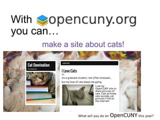 OpenCUNY Presskit
