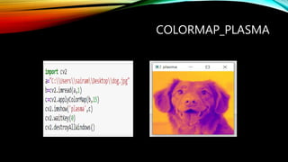 OpenCV presentation series- part 2 | PPTX