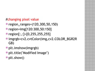 OPEN CV (computer Vision) with AI class X.pptx