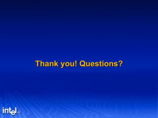 Thank you! Questions? 