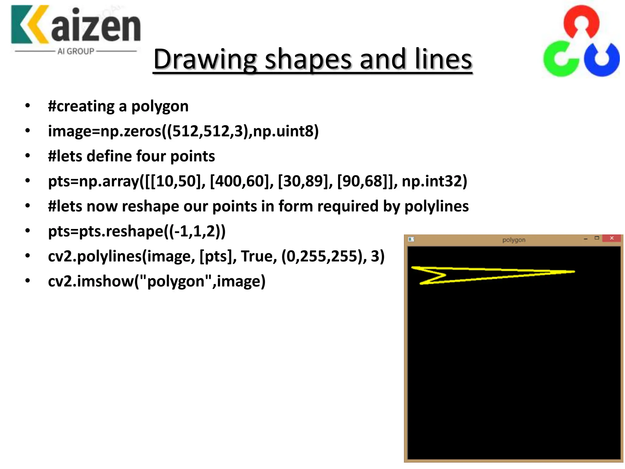 Open cv library in python vahid ebrahimian pptx
