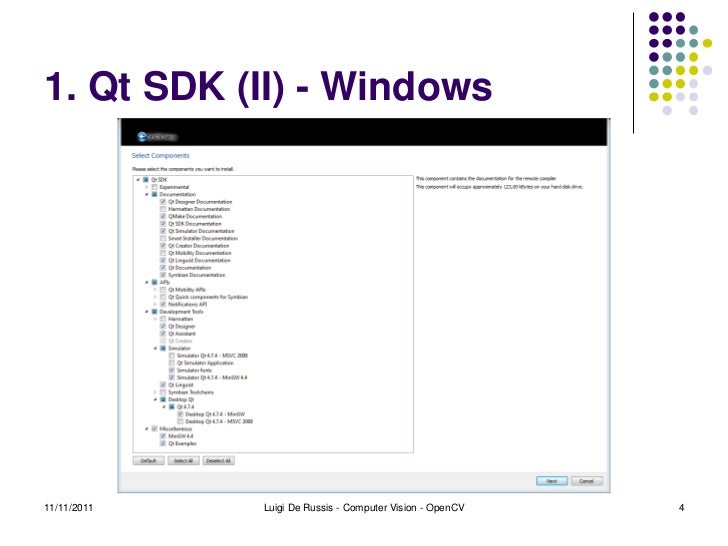 Installing opencv 2 3 1 with qt