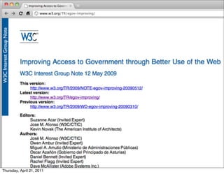 Thursday, April 21, 2011
 