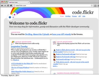 Thursday, April 21, 2011
 