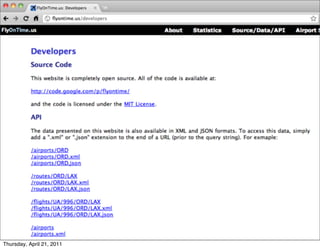 Thursday, April 21, 2011
 