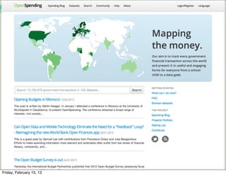 Developers
         Summit




                          Developers Summit 2013 Action !

Friday, February 15, 13
 