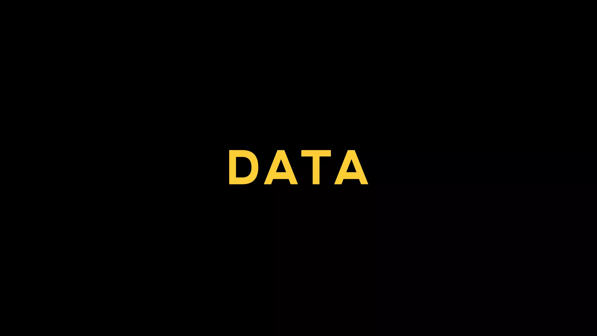 DATA
 
