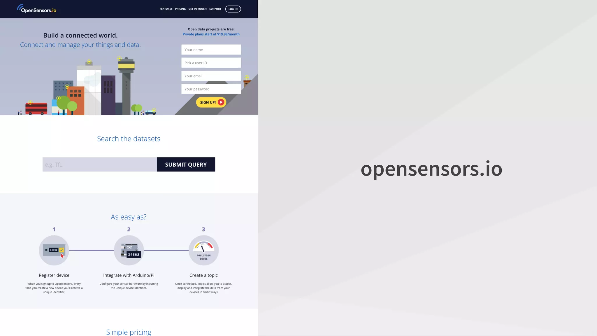 opensensors.io
 