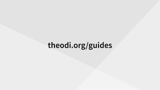 theodi.org/guides
 