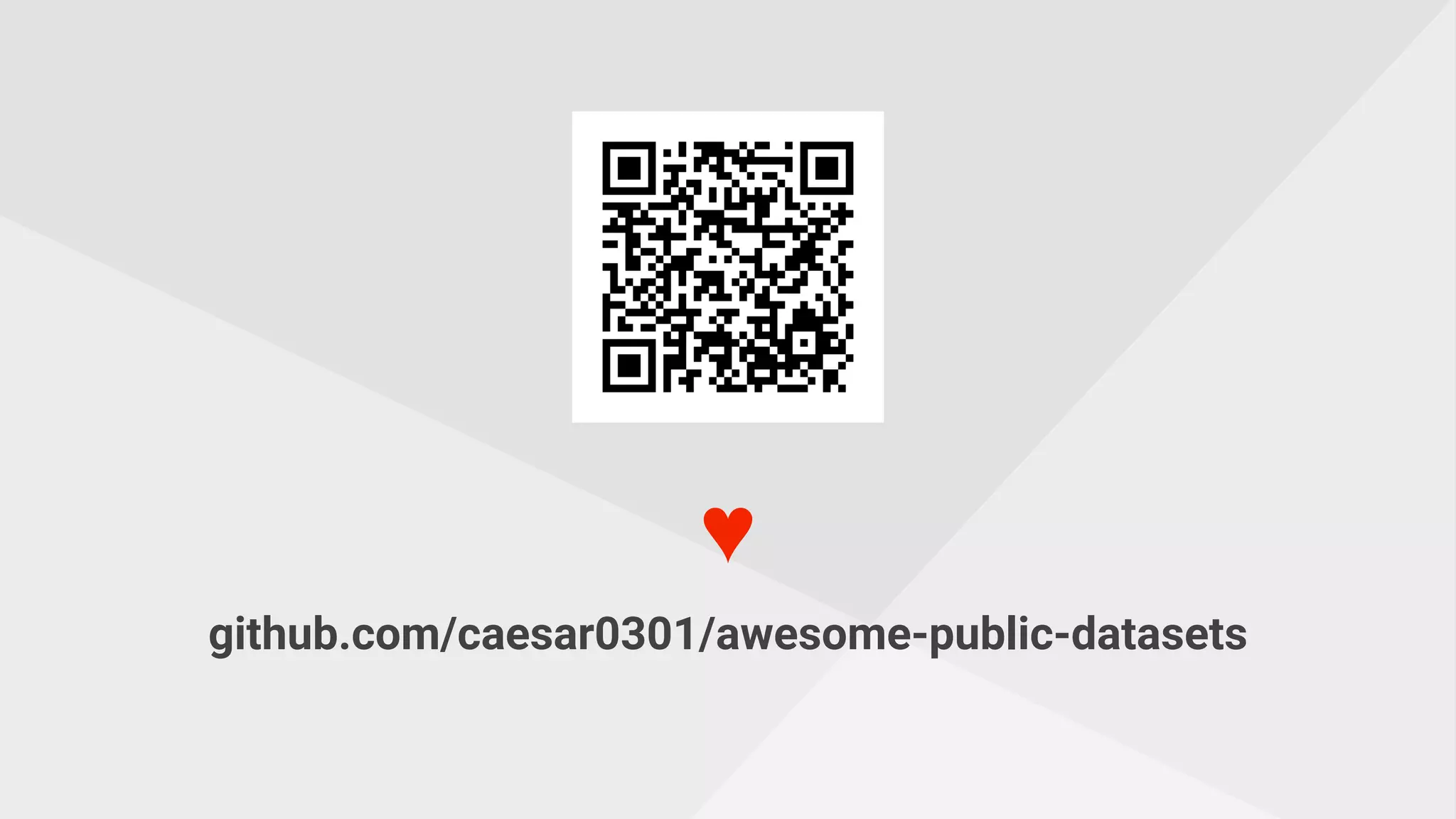 ♥
github.com/caesar0301/awesome-public-datasets
 