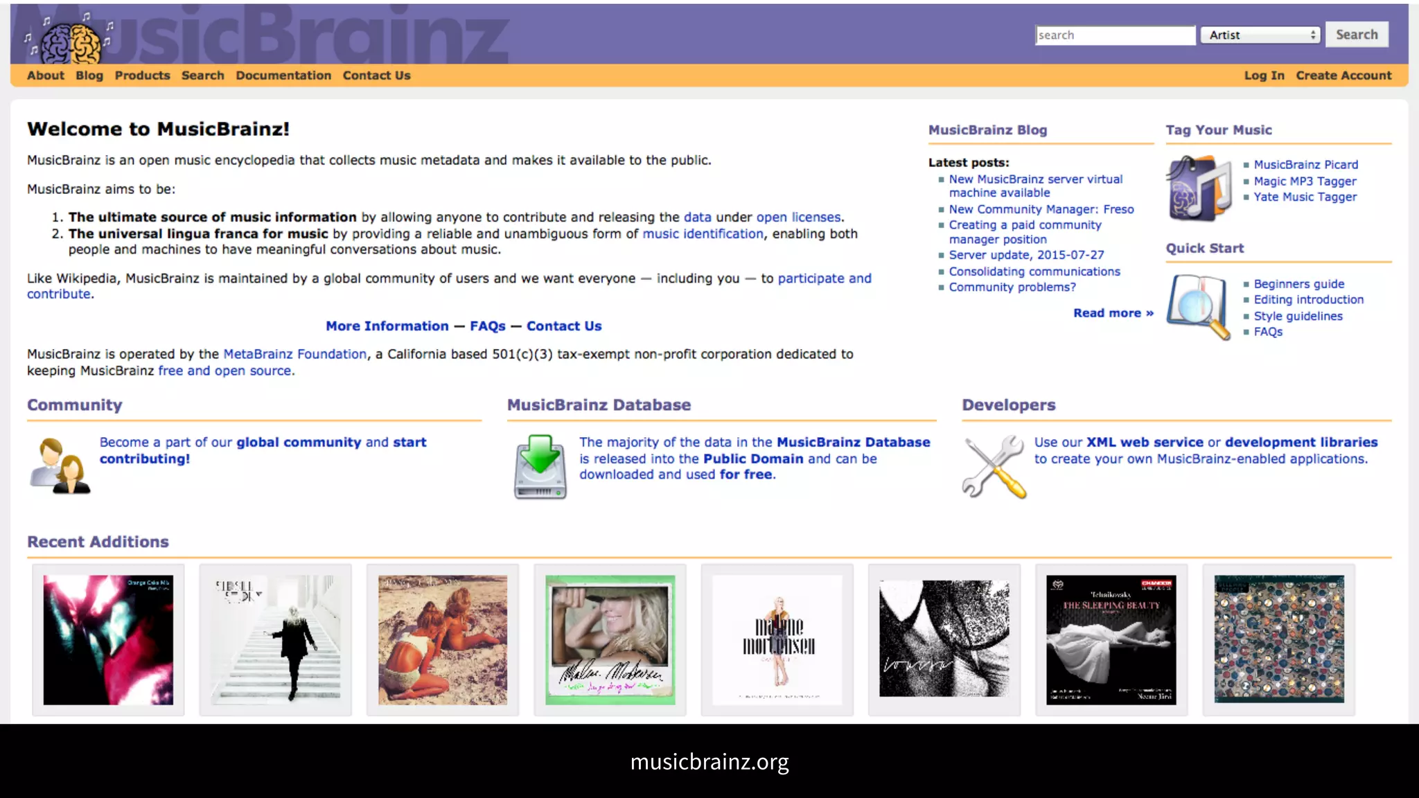 musicbrainz.org
 