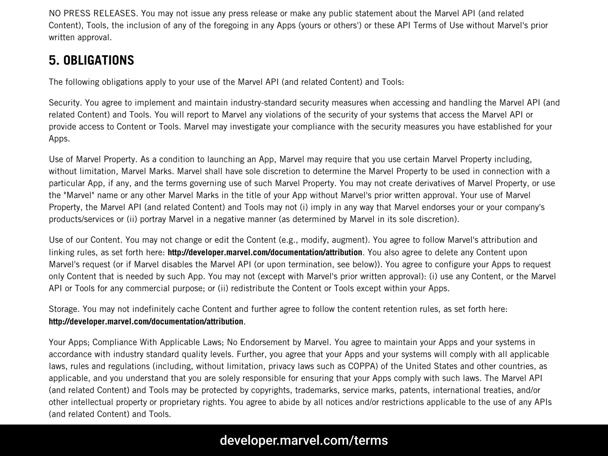 developer.marvel.com/terms
 