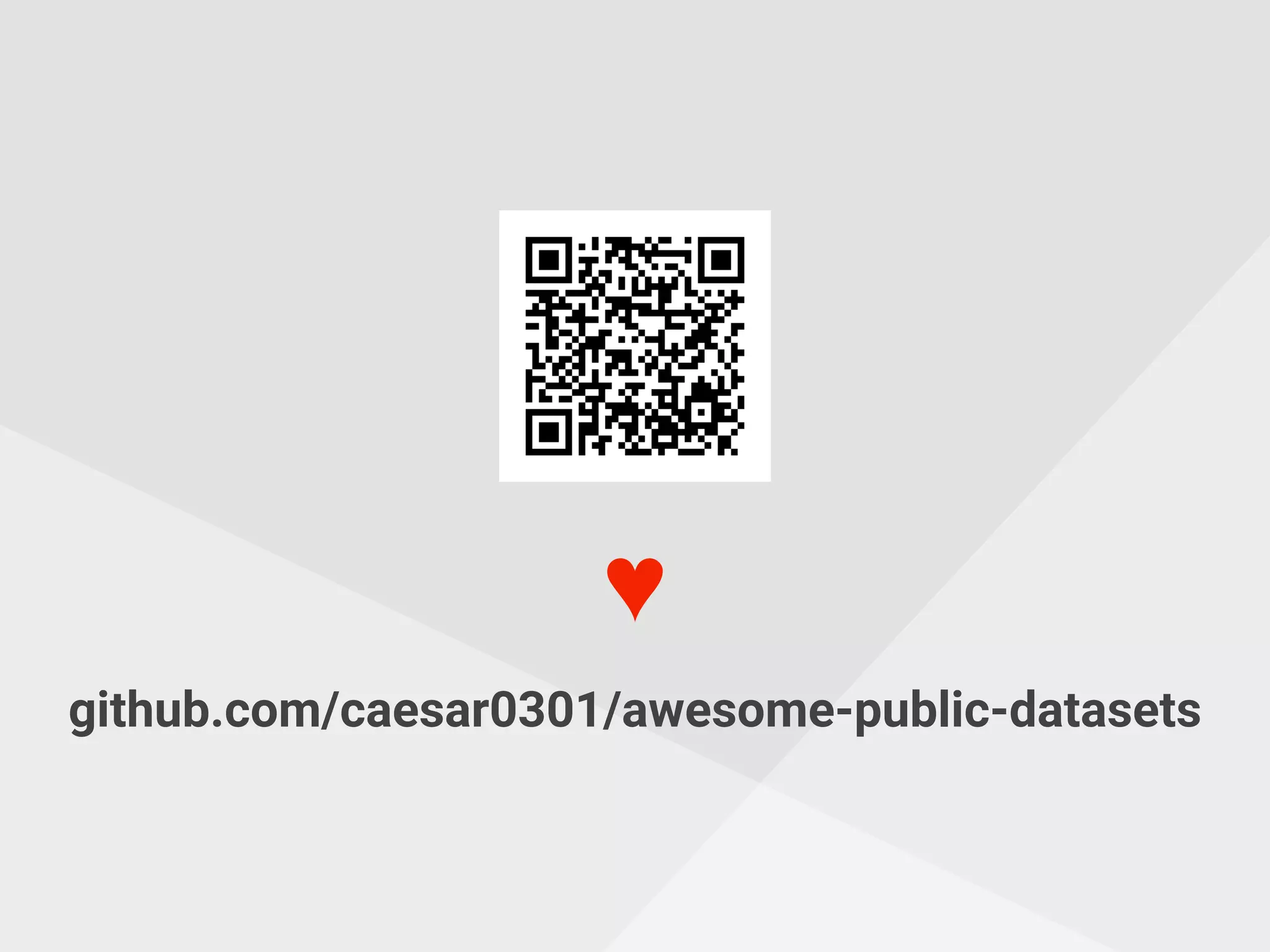 ♥
github.com/caesar0301/awesome-public-datasets
 