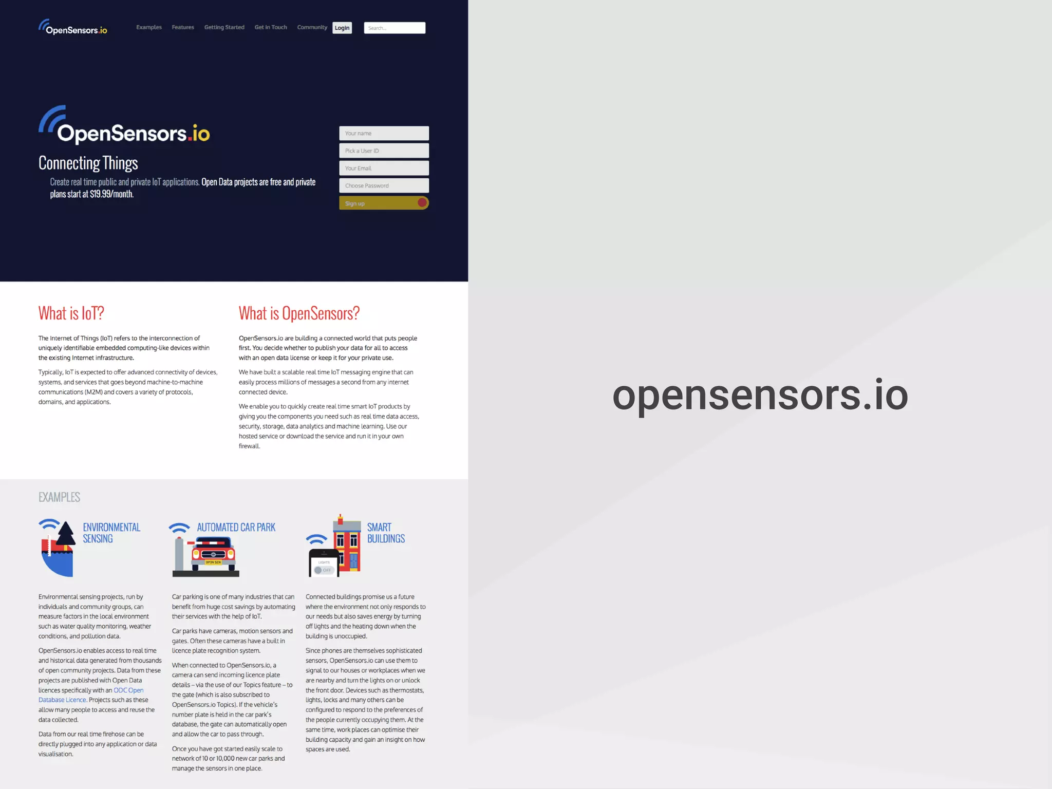 opensensors.io
 