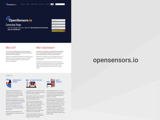 opensensors.io
 
