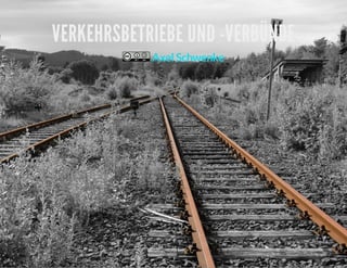 VERKEHRSBETRIEBE UND -VERBÜNDE
Axel Schwenke

 