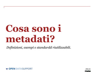 Open Data Support onsite training in Italy (Italian)