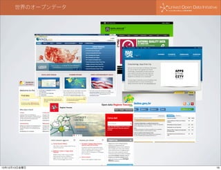 世界のオープンデータ

13年12月13日金曜日

16

 