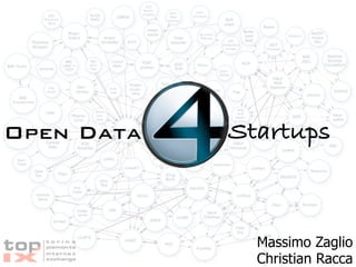 Open Data   Startups



              Massimo Zaglio
              Christian Racca
 
