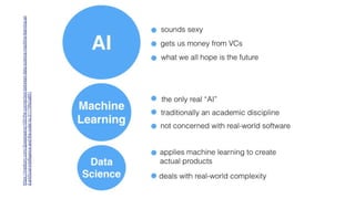 https://medium.com/@seanaaron100/the-connection-between-data-science-machine-learning-an
d-artificial-intelligence-and-the-order-to-31179fe2a891
 