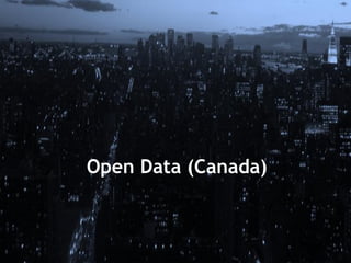 Open Data (Canada)

 