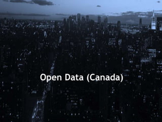 Open Data (Canada)
 