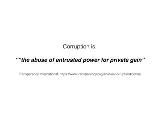 Open Data and Anti-Corruption: Open Data Charter Packages | PDF