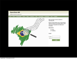 quarta-feira, 19 de janeiro de 2011
 