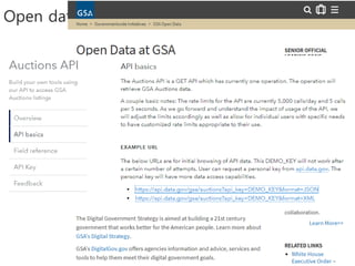 Maker
movement
Open data
 