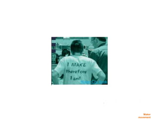 Maker
movement
Maker City Book
 