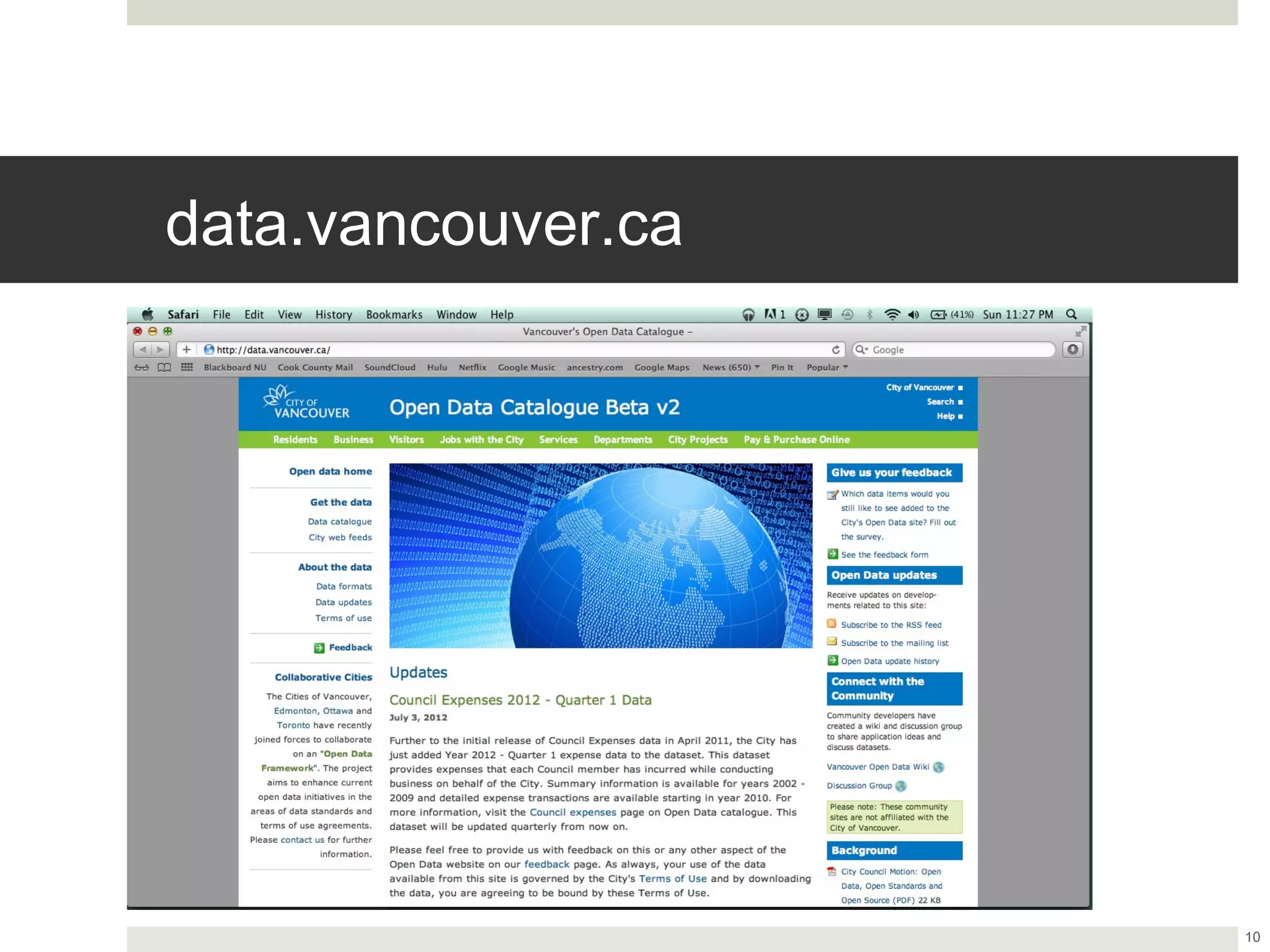 data.vancouver.ca




                    10
 