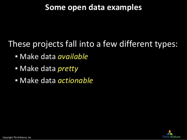Open Data Free Data Isn T The Same As Freeing Data
