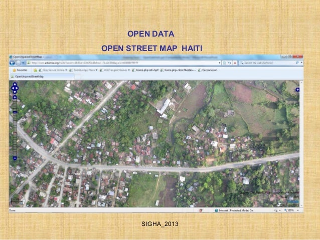 Open Data IOM Haiti, State of the Map