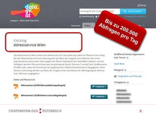 9
Wiener Adressregister goes OGD
 