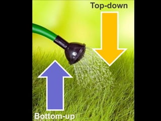 Top-down




Bottom-up
 