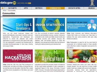 Open Data Initiative of India | PPTX