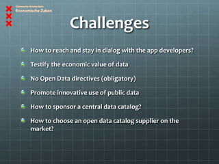 Open Data in Amsterdam | PPTX