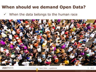 6Open Data - a goldmineAnd the result?110 new targets were suggested by contestants from around the world.