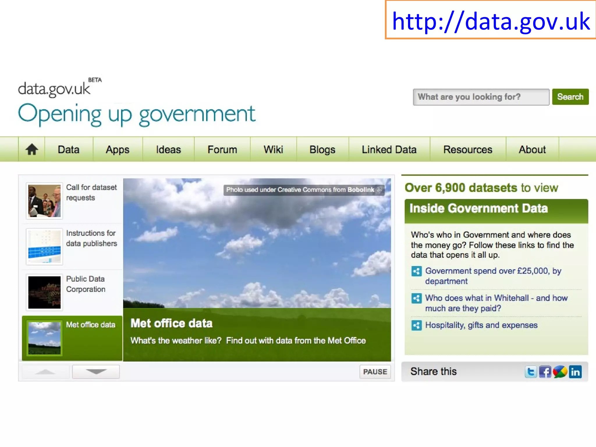 http:// data.gov.uk 