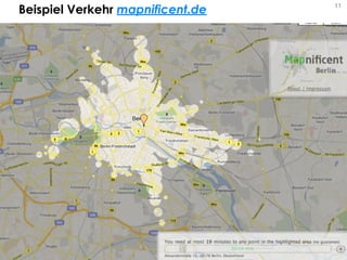Beispiel Verkehr mapnificent.de   11
 