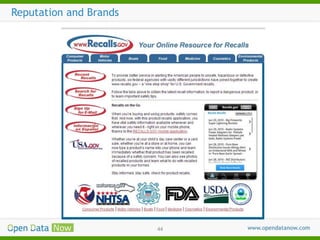 Reputation and Brands

44

 