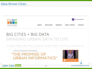 Data-Driven Cities

58

 