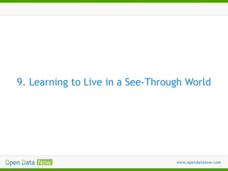 9. Learning to Live in a See-Through World

 