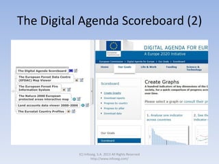 The Digital Agenda Scoreboard (2)
(C) Infoseg, S.A. 2013 All Rights Reserved
http://www.infoseg.com/
 