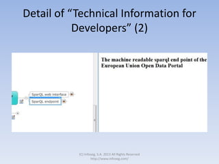 Detail of “Technical Information for
Developers” (2)
(C) Infoseg, S.A. 2013 All Rights Reserved
http://www.infoseg.com/
 