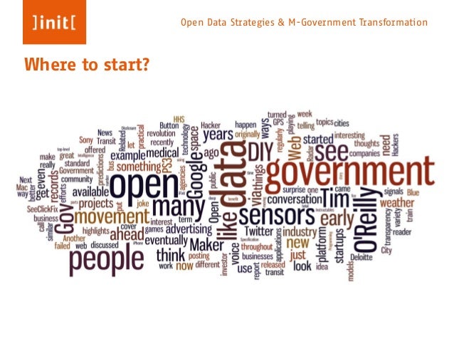 Open Data Strategies & Mobile Government (GCC Perspective)