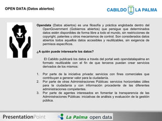La Palma OpenData
