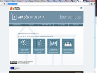 Open Data Aragón
 