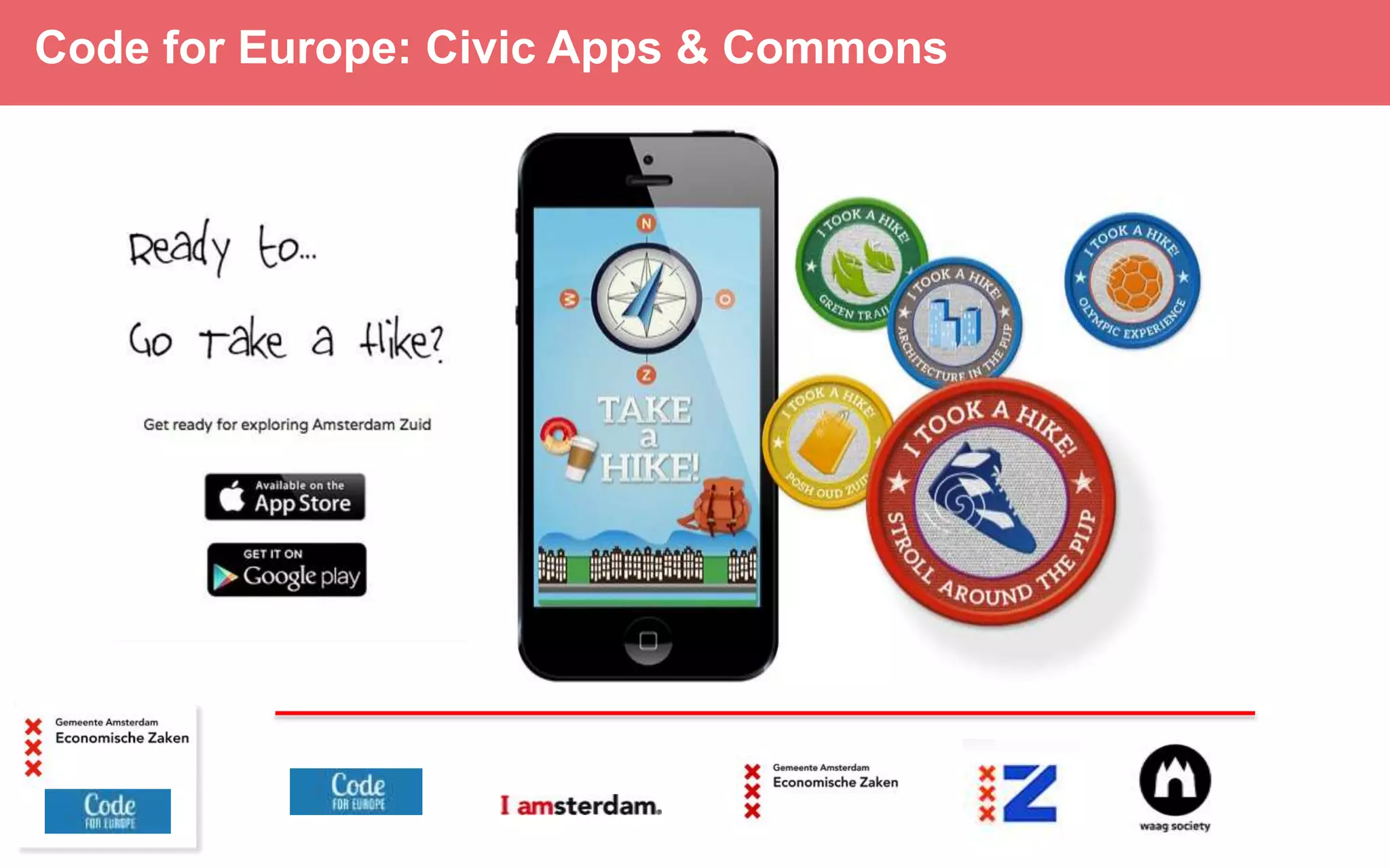 Code for Europe: Civic Apps & Commons
 