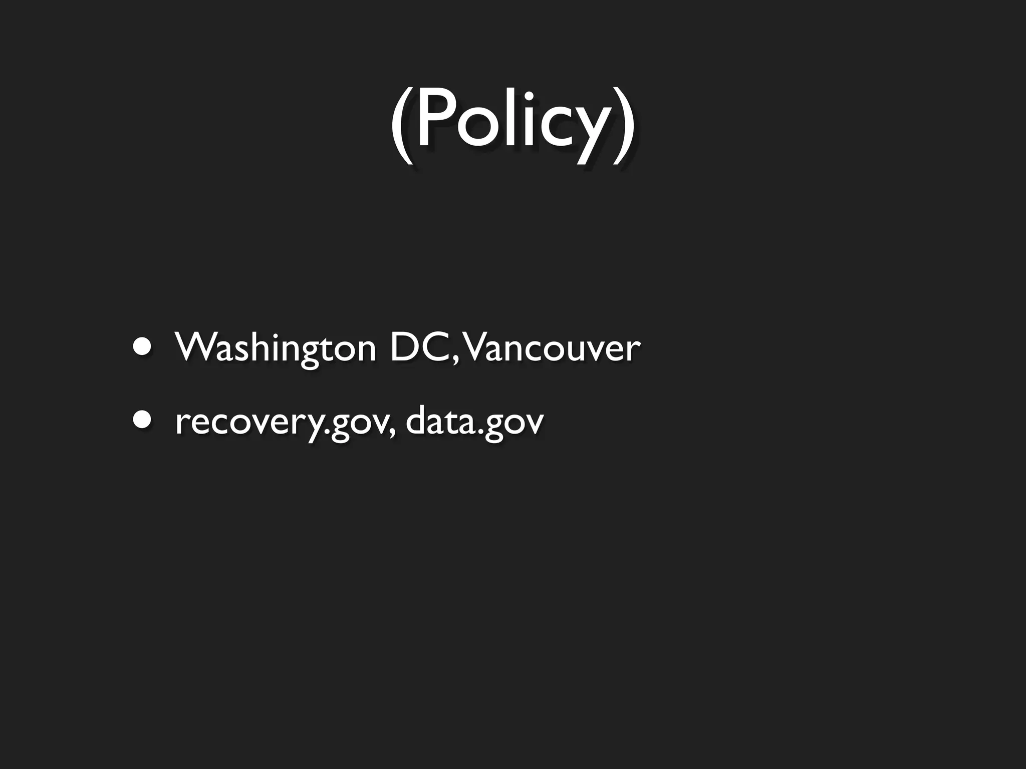 Open Data Semantic Web Community Barn Raising